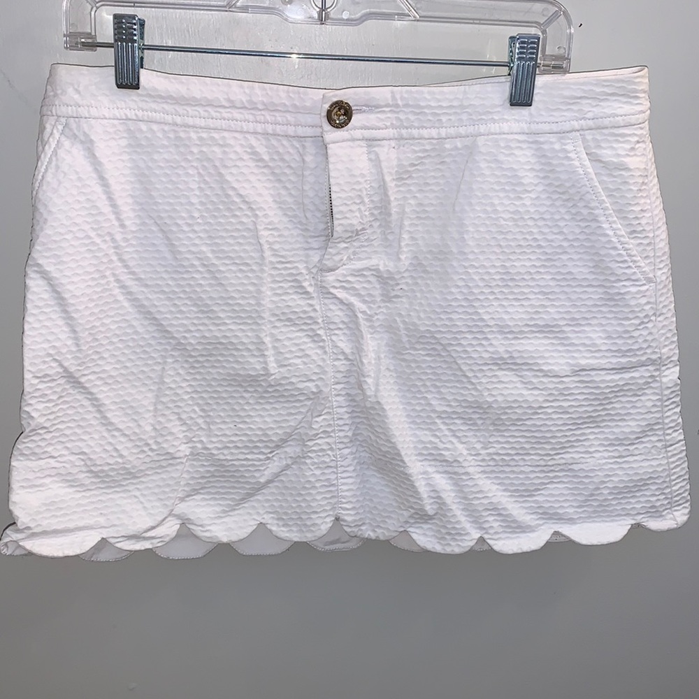 Lilly Pulitzer Colette Skort 10 resort white